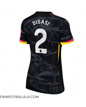 Chelsea Axel Disasi #2 Tricou Fotbal Replică 2024-25 Femei Treilea